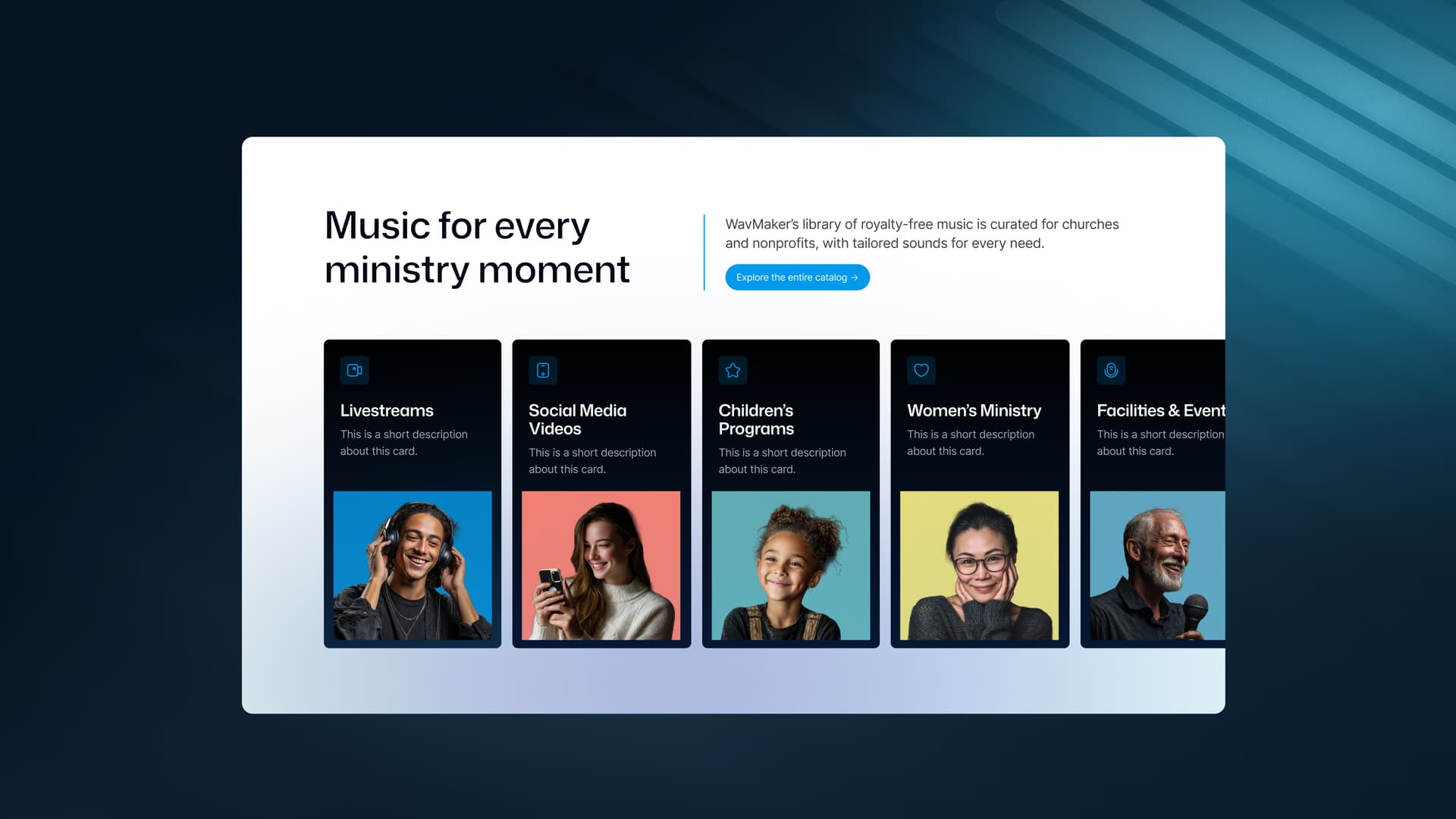 Wavmaker website preview