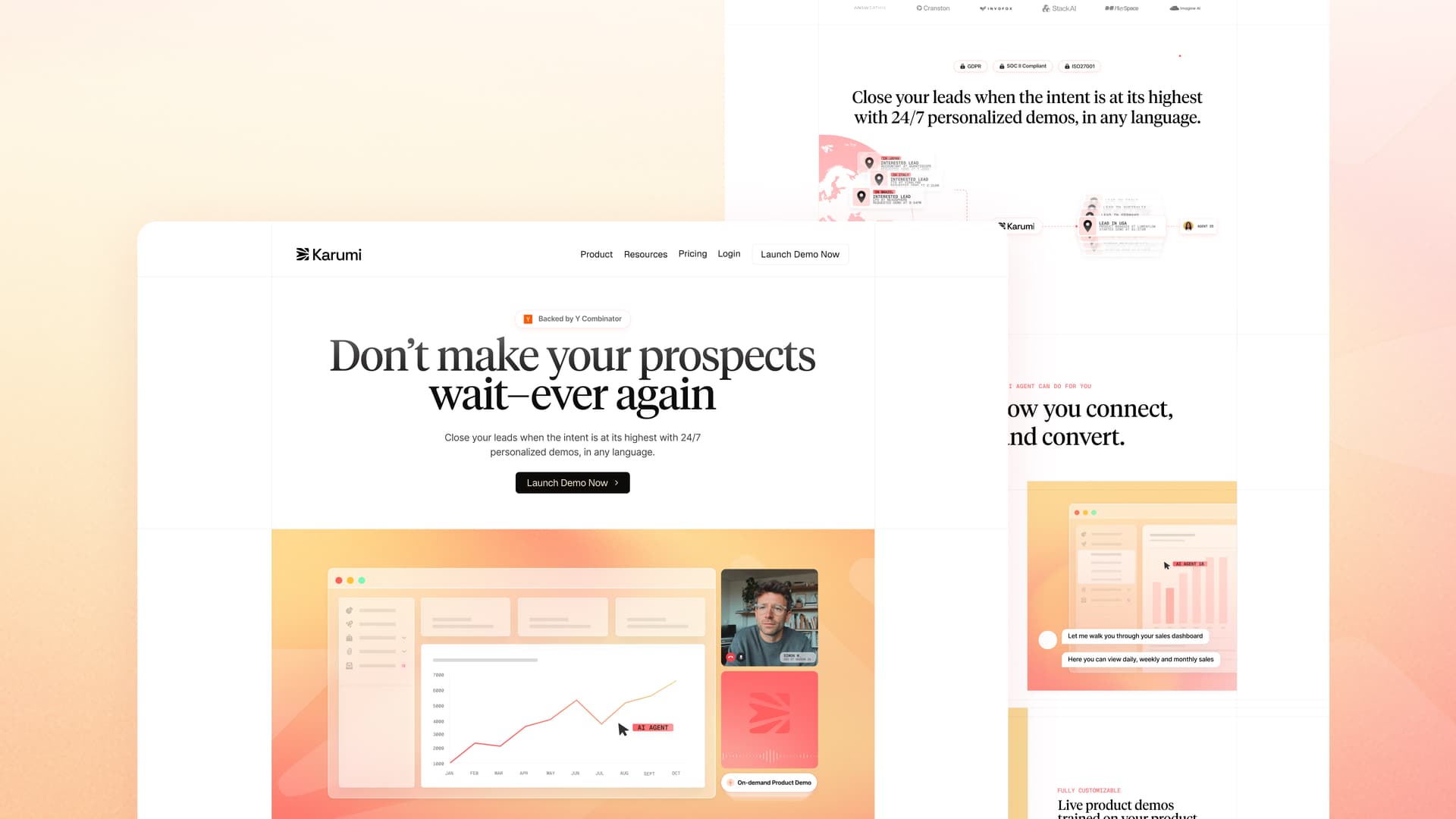 Karumi website preview