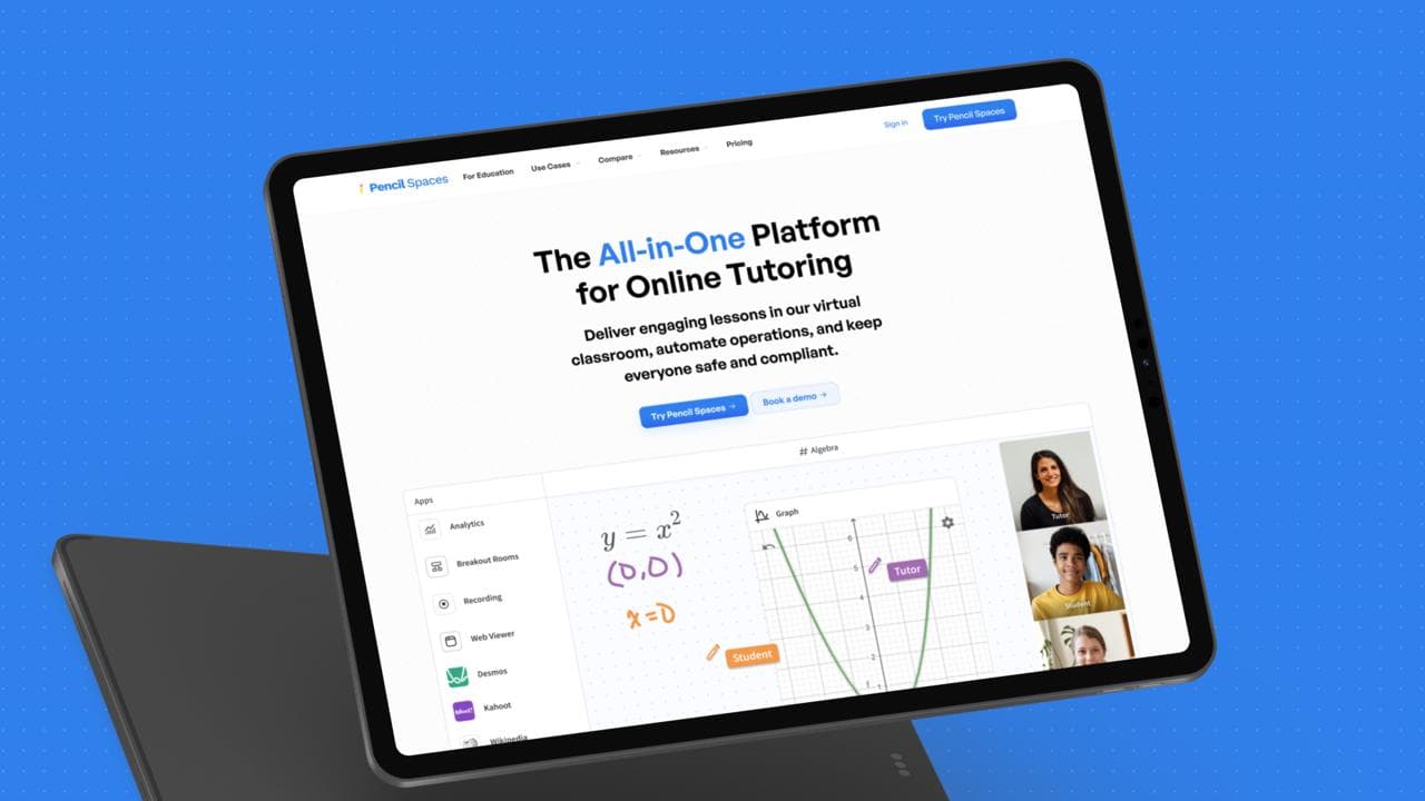 Pencil Spaces website preview