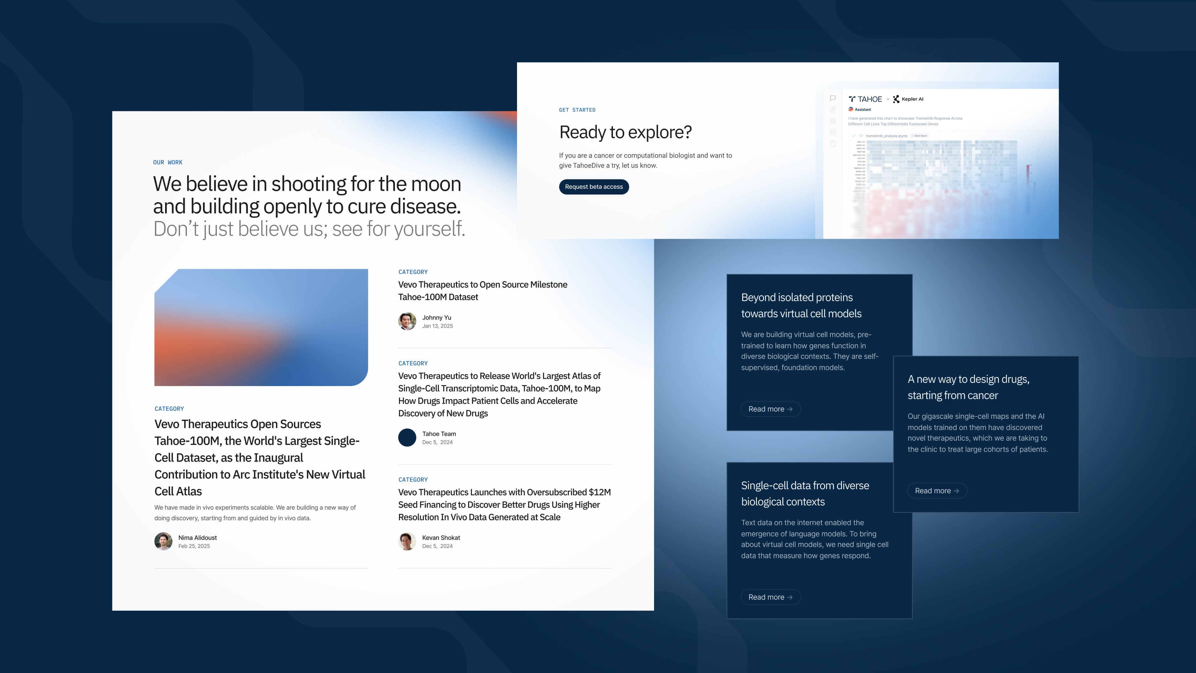 Tahoe Therapeutics — Website